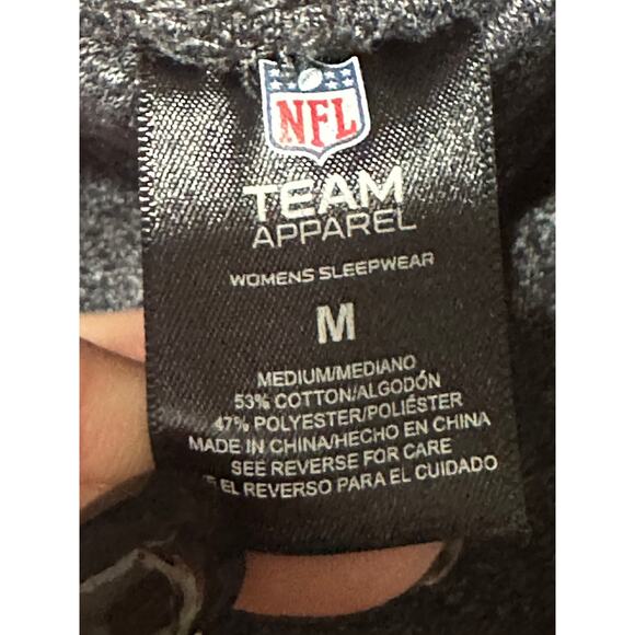 Miami Dolphins Lounge Pajama Pants Football NFL Gray Cotton Womans Adult Medium - Picture 3 of 4